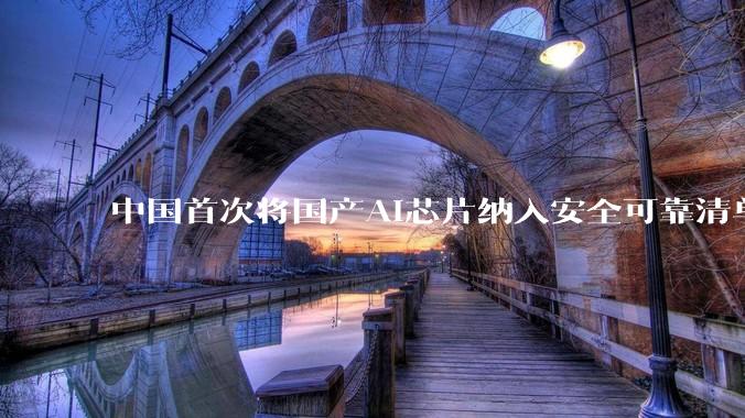 中国首次将国产AI芯片纳入安全可靠清单，华为、阿里平头哥等9款芯片在列_测评_上榜名单_科技